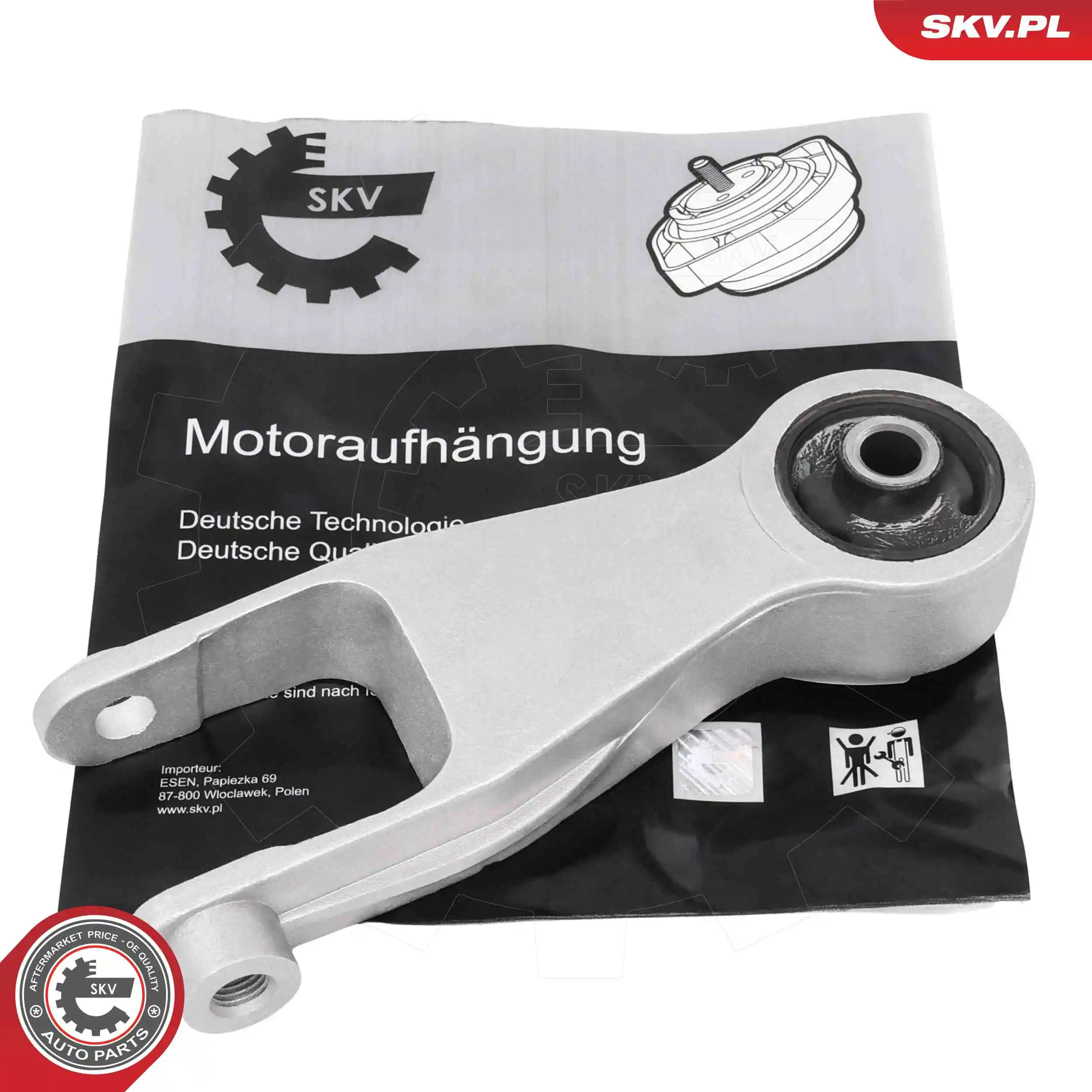 Mounting, engine